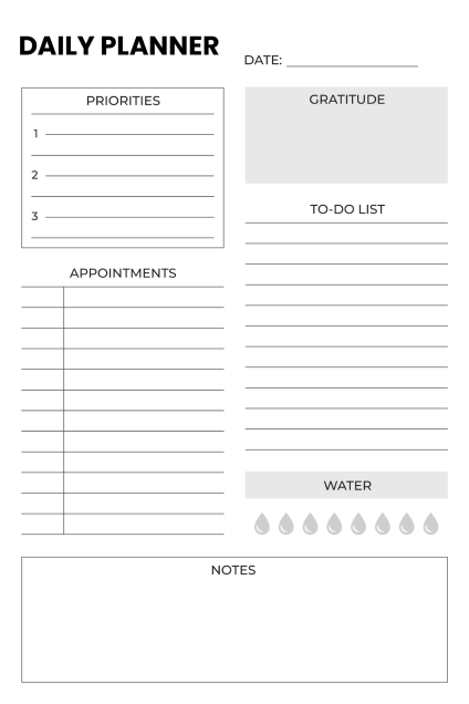 clean-and-simple-daily-planner